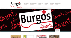 Desktop Screenshot of burgosalimenta.com